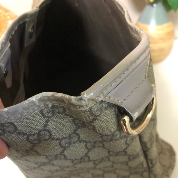 Authentic GUCCI GG MONOGRAM JOY TOTE - Picture 7 of 13